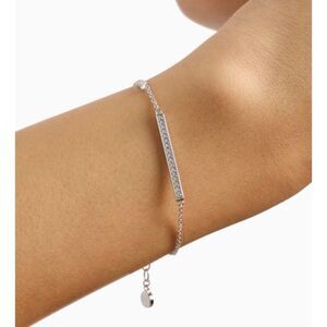 Emporio Armani Sterling Silver ID Bracelet